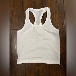 LULULEMON racerback white tank top
